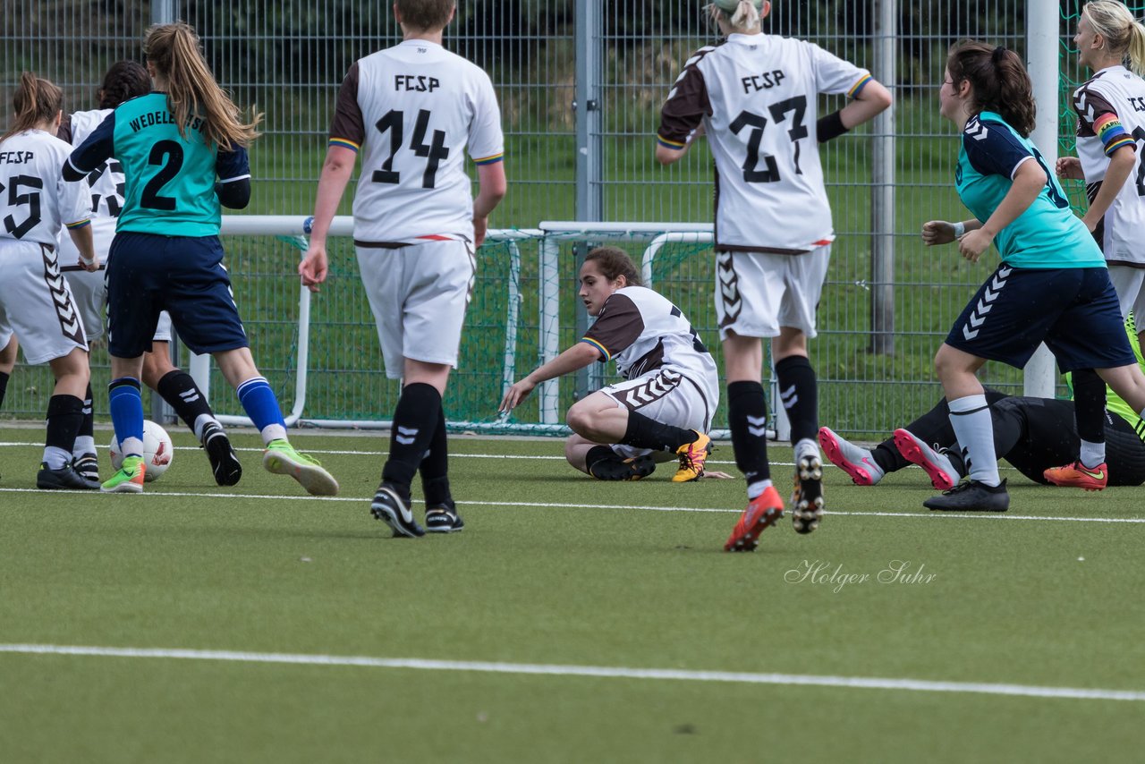 Bild 369 - B-Juniorinnen Wedel - St. Pauli : Ergebnis: 1:2